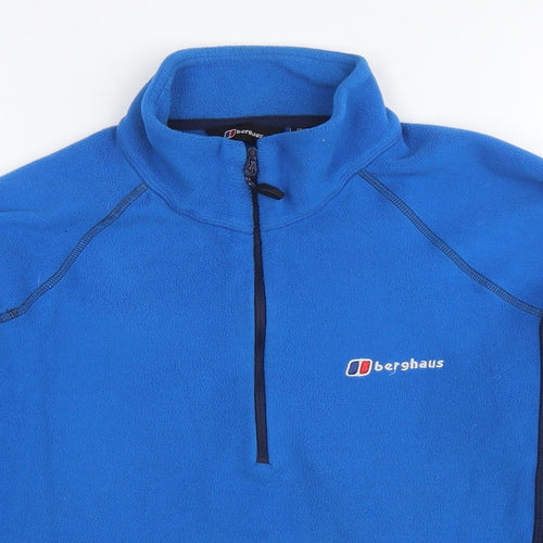 Berghaus Mens Blue Polyester Pullover Sweatshirt Size M