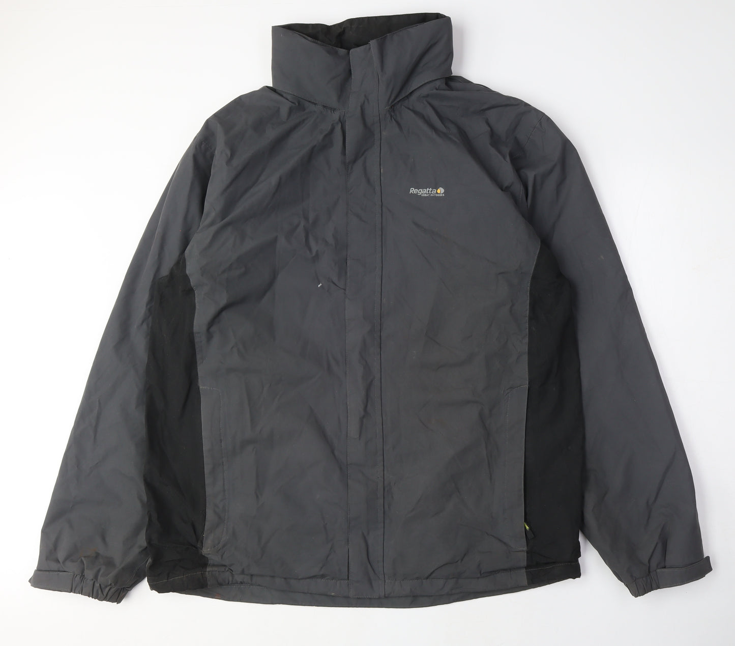 Regatta Men's Black Rain Coat - M, Waterproof Outdoor Jacket