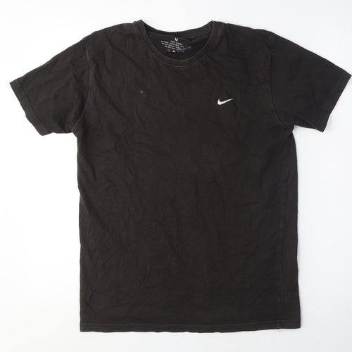 Nike Men's Black T-Shirt M, Short Sleeve, Casual