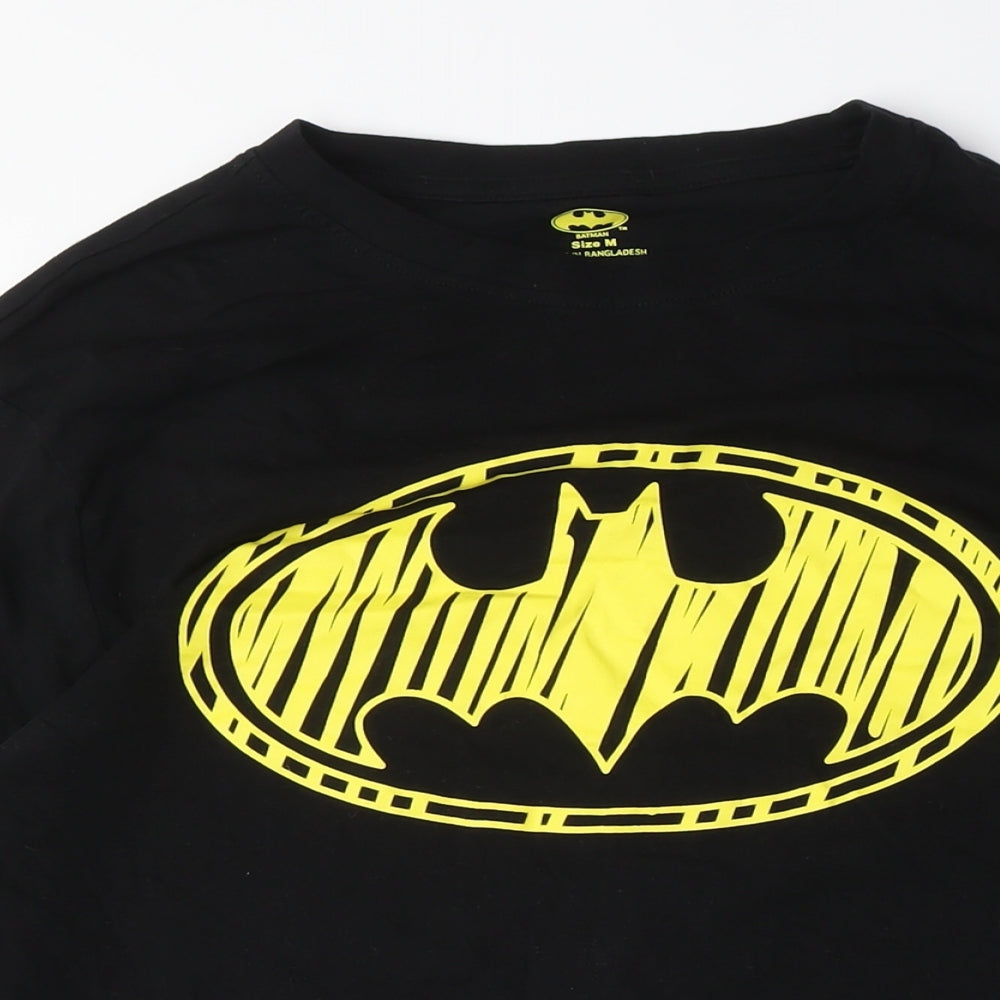 Batman Black Men's M Long Sleeve T-Shirt
