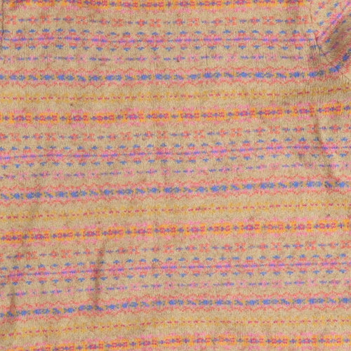 Joules Women's Multicoloured Fair Isle Jumper Size 8