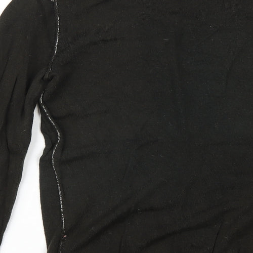 Gap Womens Brown Round Neck Wool Pullover Jumper Size M