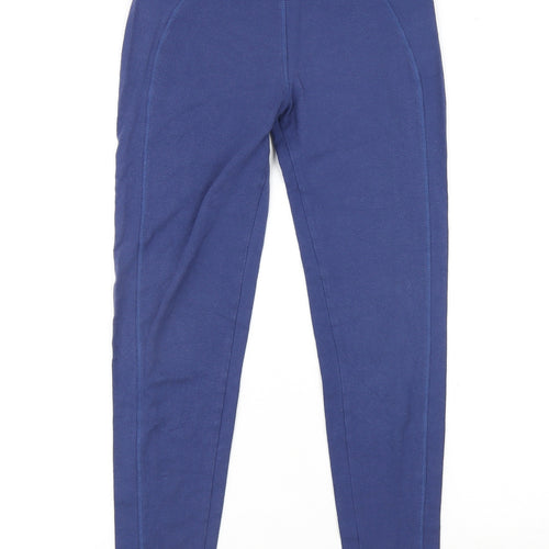 Asquith Womens Blue Cotton Carrot Leggings Size XS L27 in