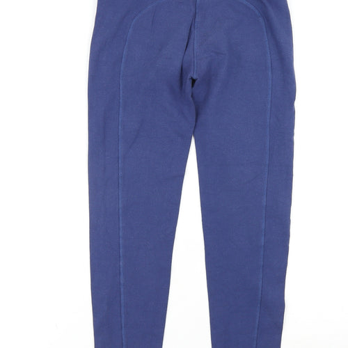 Asquith Womens Blue Cotton Carrot Leggings Size XS L27 in