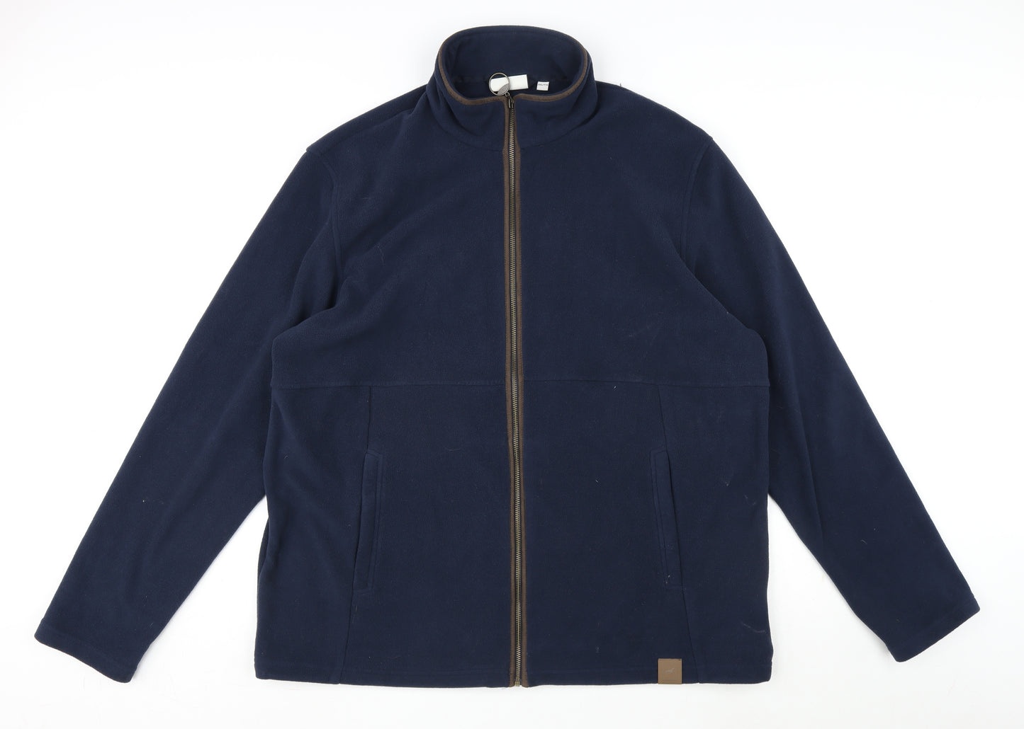 Hinter + Hobart Mens Blue Jacket Size 2XL Zip