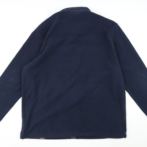 Hinter + Hobart Mens Blue Jacket Size 2XL Zip