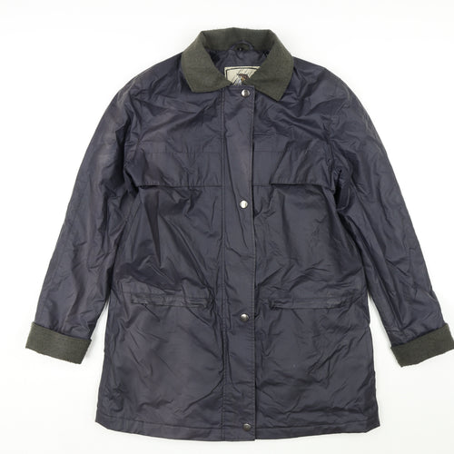 Four Seasons Mens Blue Jacket Coat Size S Zip