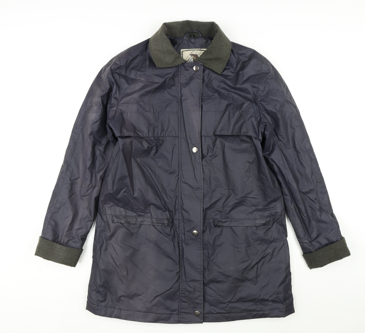 Four Seasons Mens Blue Jacket Coat Size S Zip
