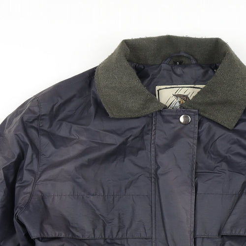 Four Seasons Mens Blue Jacket Coat Size S Zip