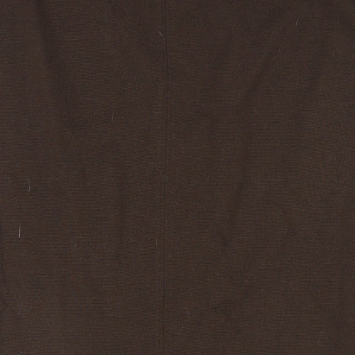 Fatos Womens Brown Wool Straight & Pencil Skirt Size 18