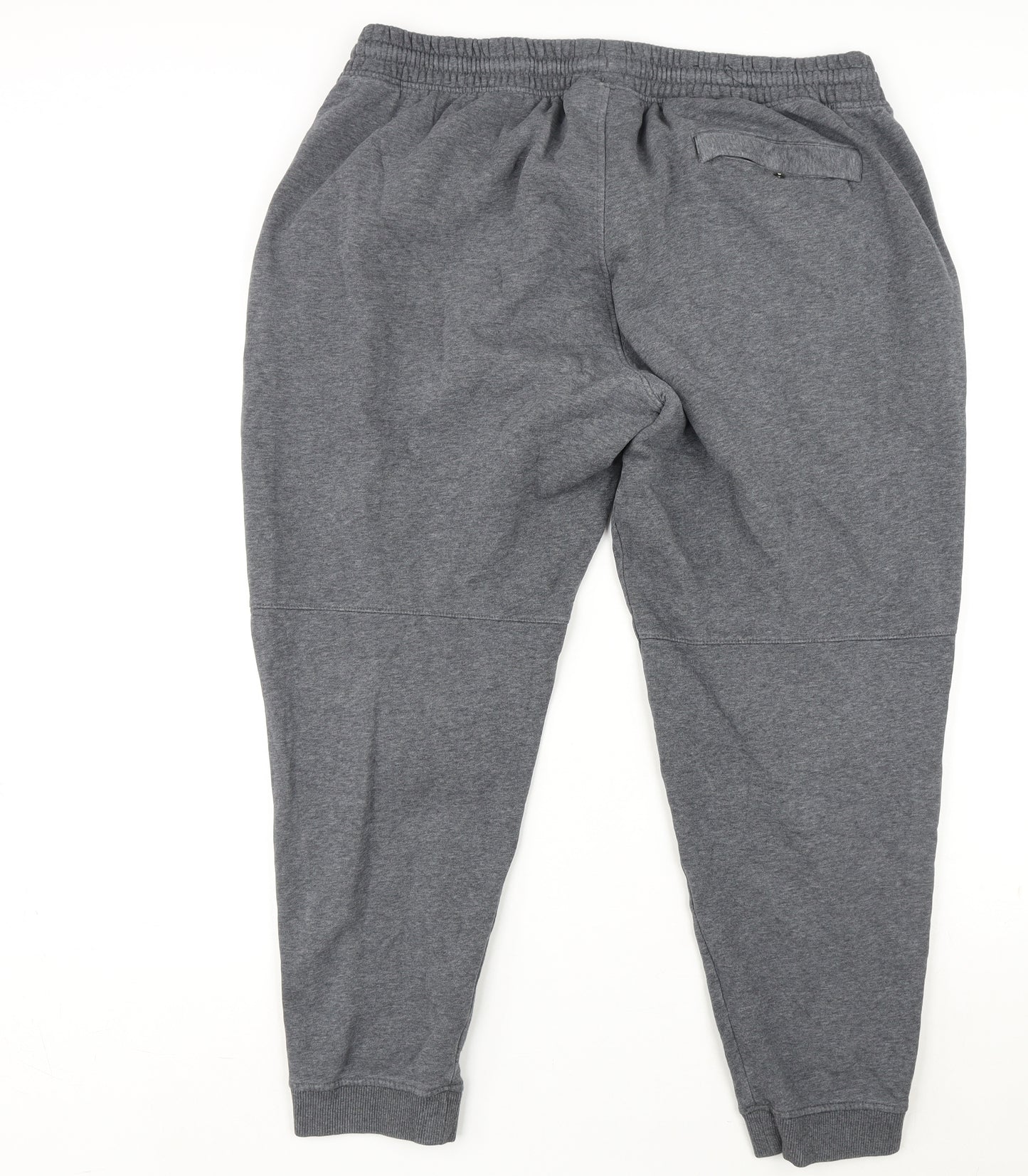 Under armour Mens Grey Cotton Jogger Trousers Size 2XL L28 in Regular Drawstring