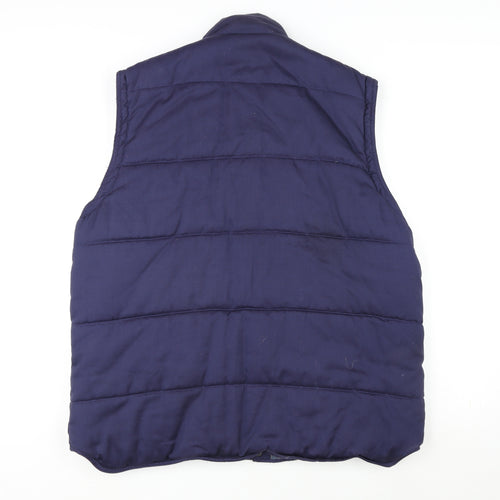 Portwest Mens Blue Gilet Waistcoat Size L Zip