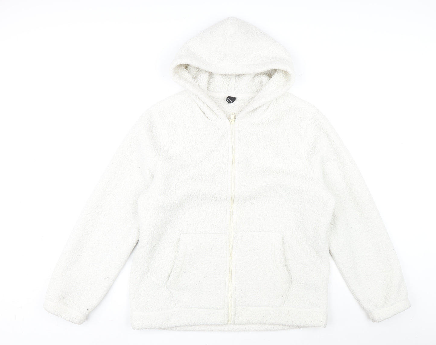 Gilly Hicks Womens White Jacket Size L Zip