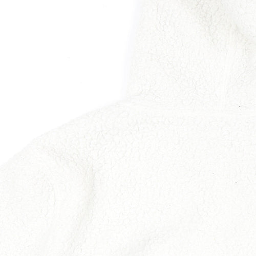 Gilly Hicks Womens White Jacket Size L Zip