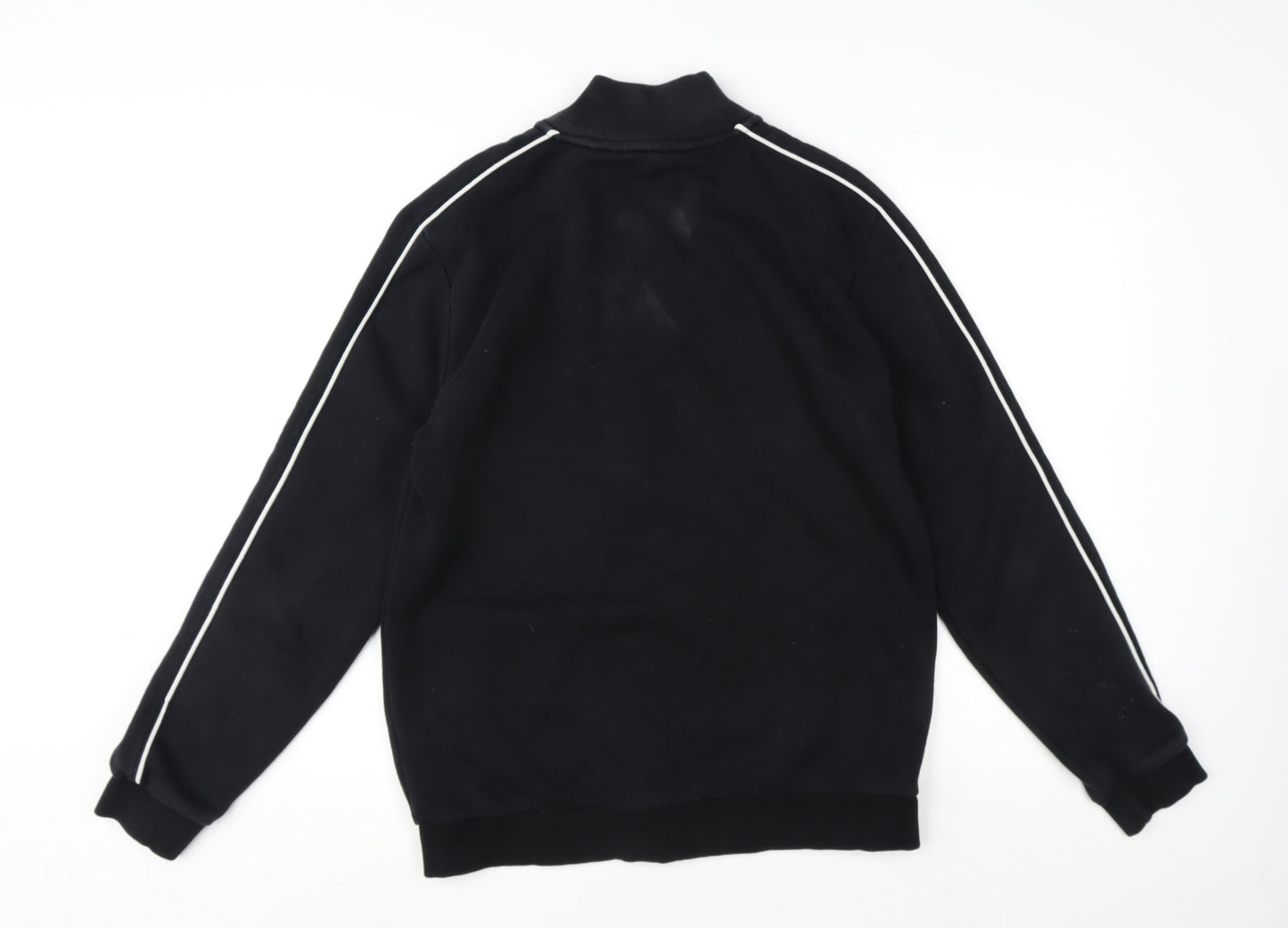 NEXT Mens Black Cotton Full Zip Sweatshirt Size M