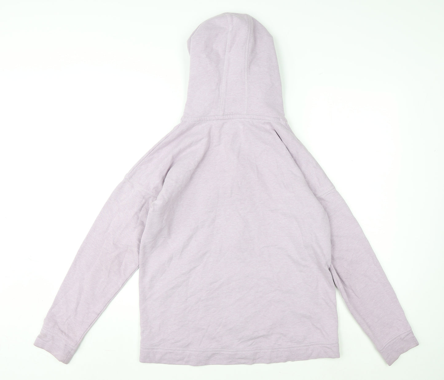 NEXT Womens Purple Cotton Full Zip Hoodie Size 10 Zip