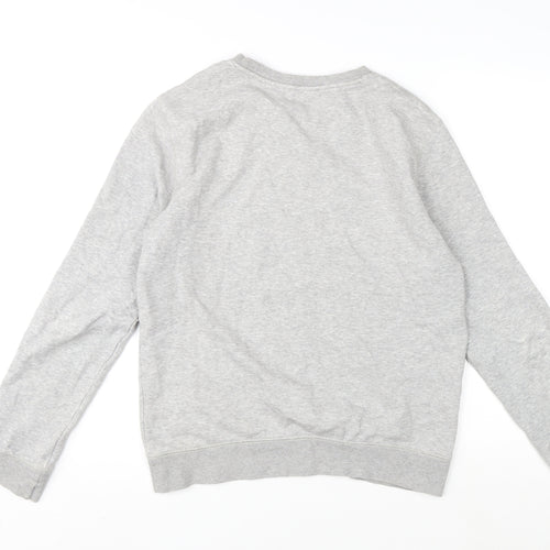 NEXT Mens Grey Cotton Pullover Sweatshirt Size S