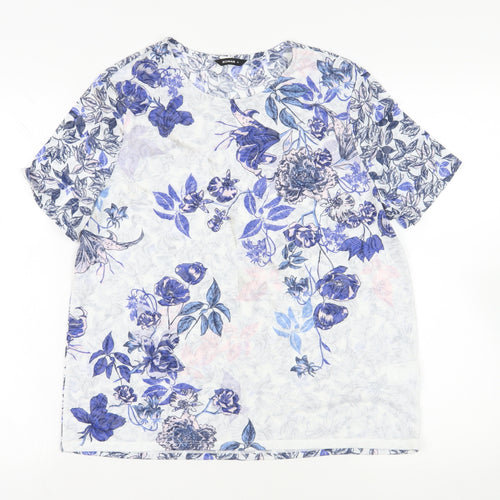 Roman Originals Floral Top, Size 14, Multicoloured