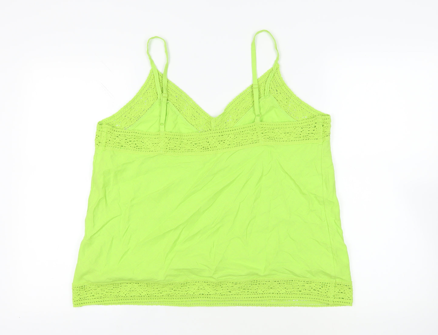 Marks and Spencer Green Camisole Tank, Size 16