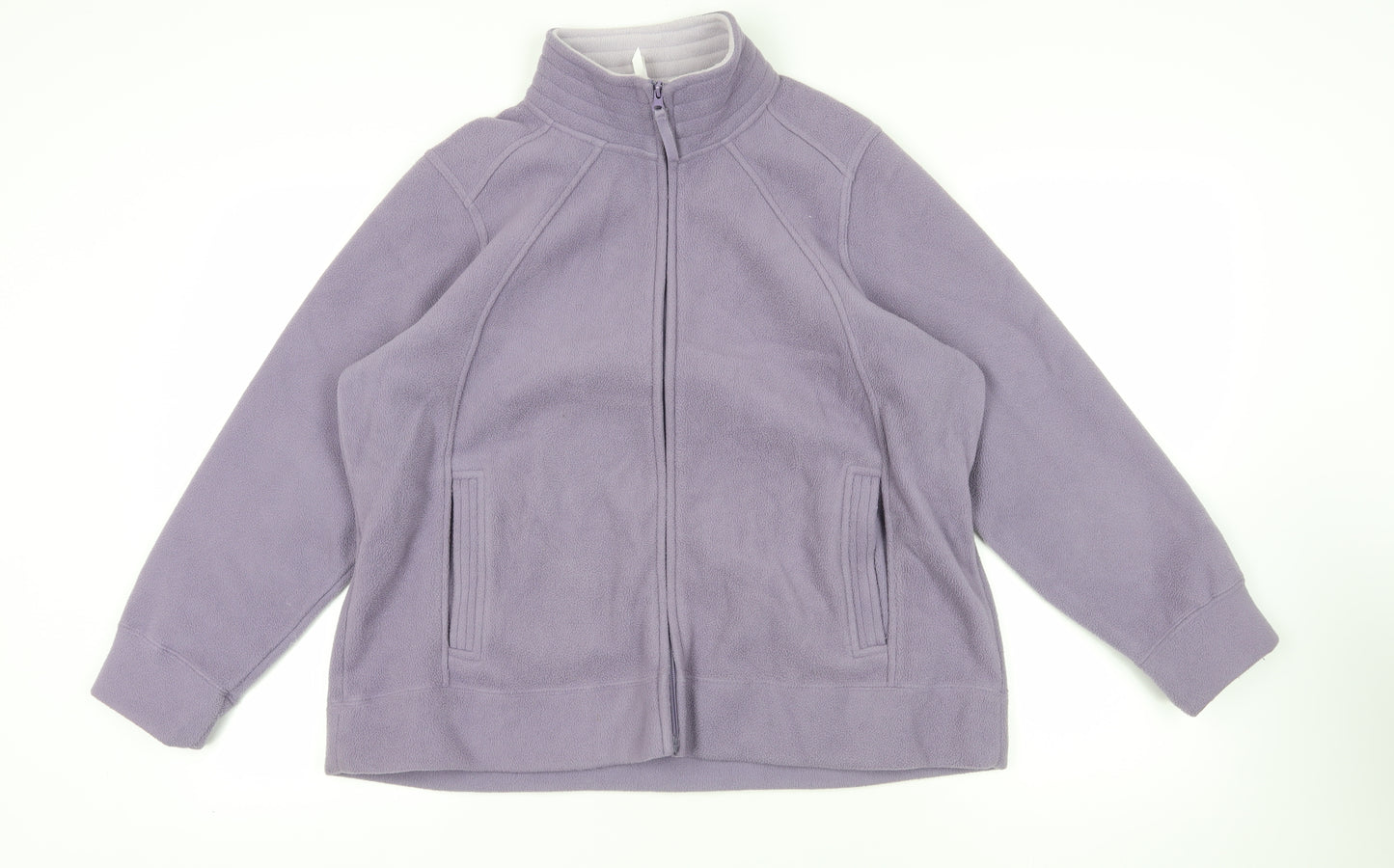 Bm Purple Fleece Jacket Size L Women's Casual