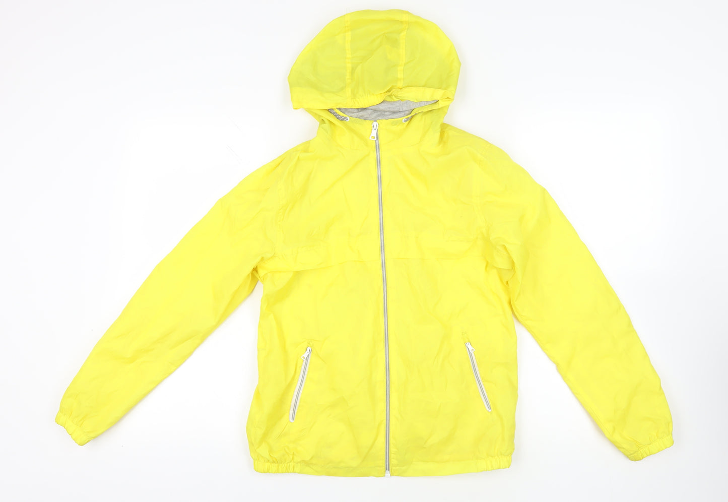 Yellow Marks and Spencer Hooded Windbreaker Jacket 13-14
