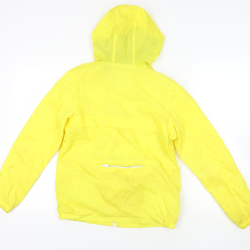 Yellow Marks and Spencer Hooded Windbreaker Jacket 13-14