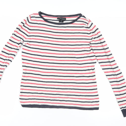 Cynthia Rowley Multicoloured Striped Pullover Jumper M