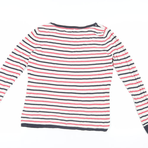 Cynthia Rowley Multicoloured Striped Pullover Jumper M