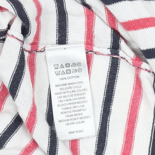 Cynthia Rowley Multicoloured Striped Pullover Jumper M