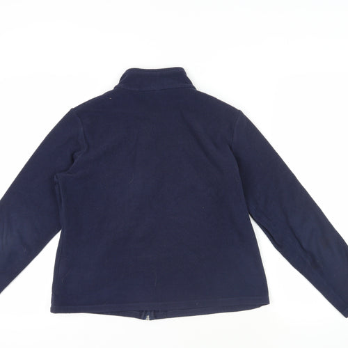 Marks and Spencer Blue Fleece Jacket Size 14