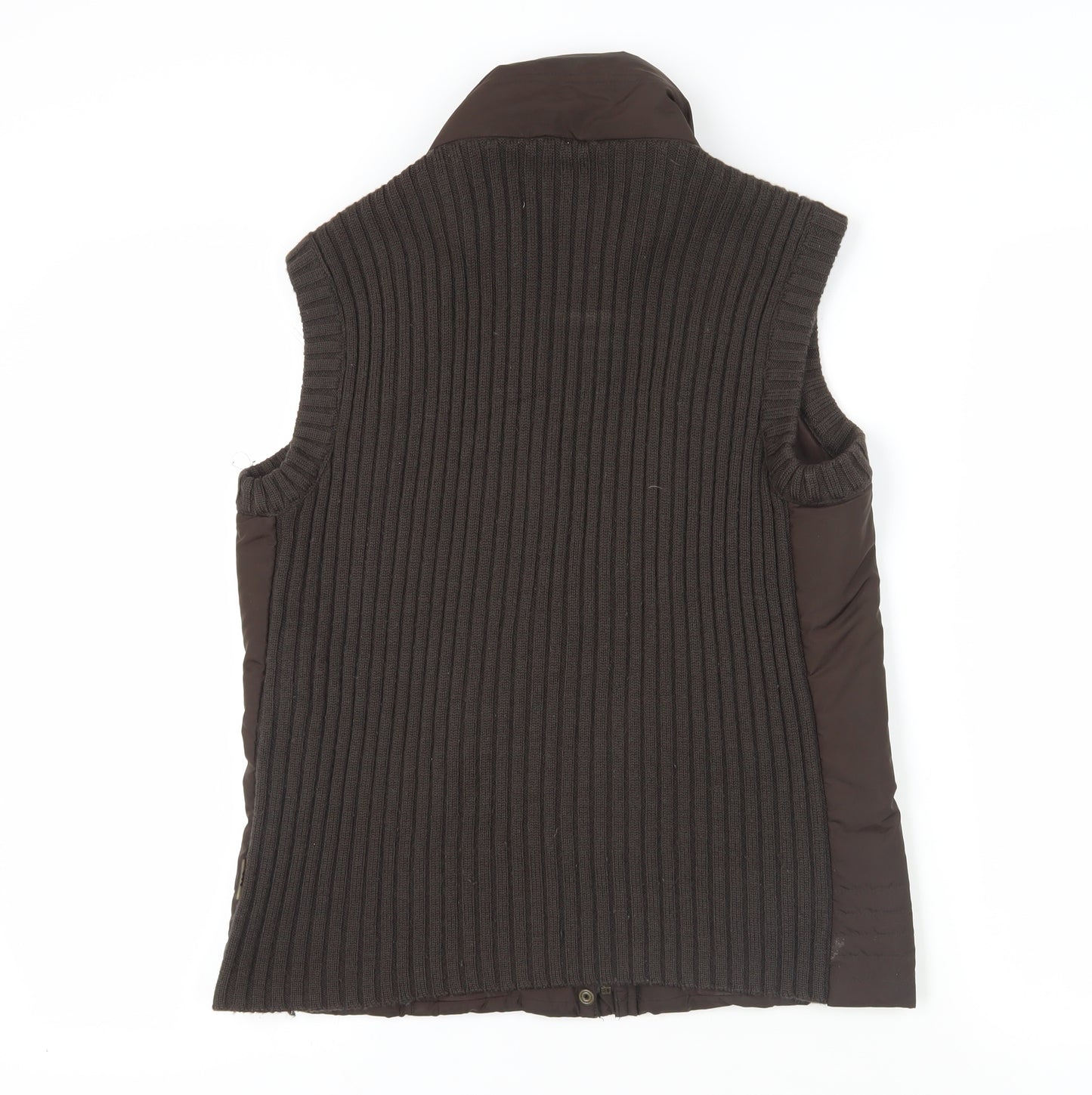 Marks and Spencer Brown Waistcoat - L Sleeveless Warm