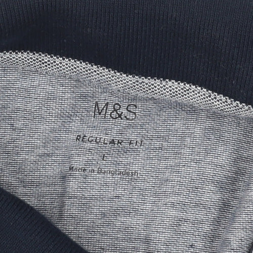 Marks and Spencer Grey Polo Shirt, Size L