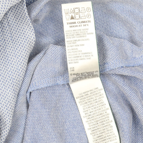 Marks and Spencer Blue 3XL Polo Shirt - Classic Style