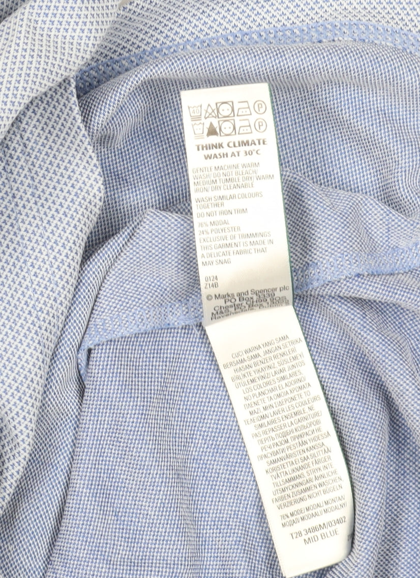 Marks and Spencer Blue 3XL Polo Shirt - Classic Style