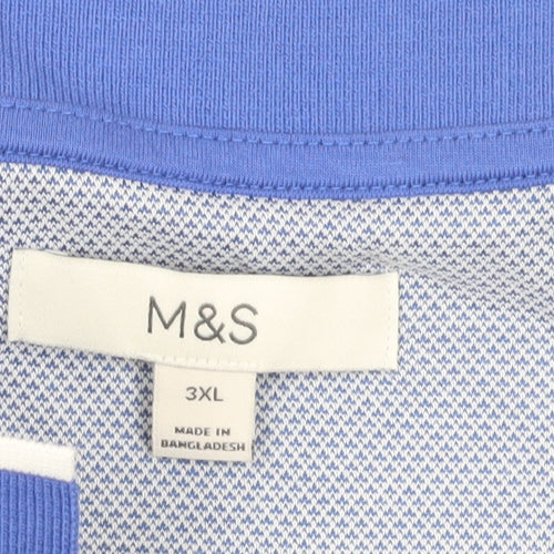 Marks and Spencer Blue 3XL Polo Shirt - Classic Style