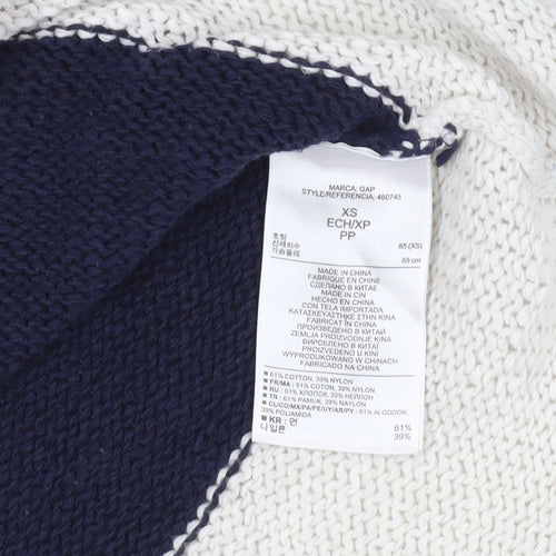 Gap Striped Pullover Jumper XS Multicoloured