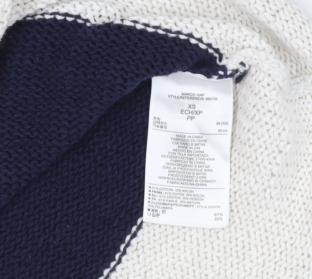 Gap Striped Pullover Jumper XS Multicoloured