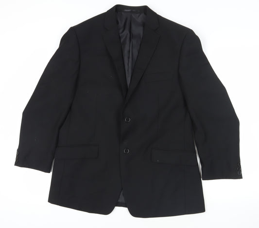 Charlton Gray Men's Black Blazer 42 Regular