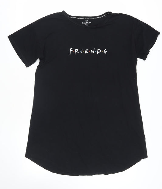 Marks and Spencer Black Friends T-Shirt Size 16