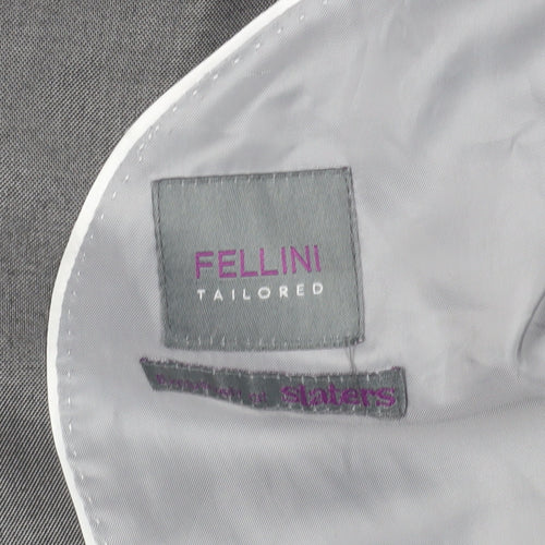 Fellini Grey Men's Blazer Size 42 Regular Fit