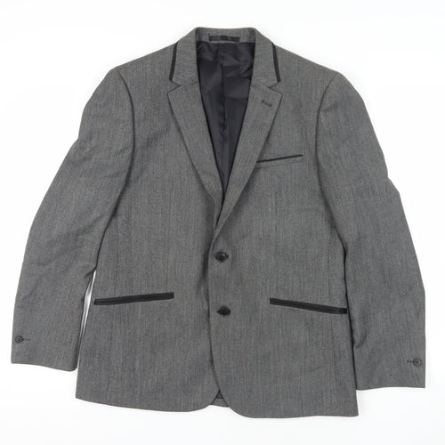 Fellini Grey Blazer Size M Formal