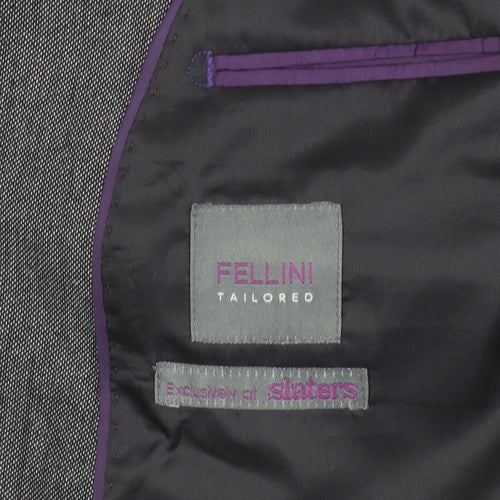 Fellini Grey Blazer Size M Formal