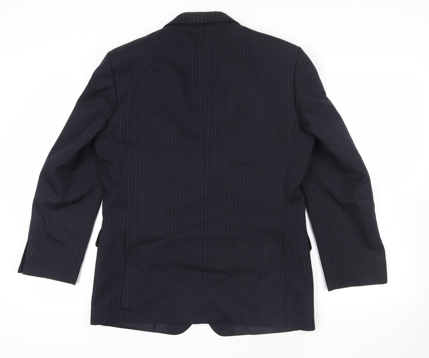 Marks and Spencer Navy Pinstripe Blazer, Size 40
