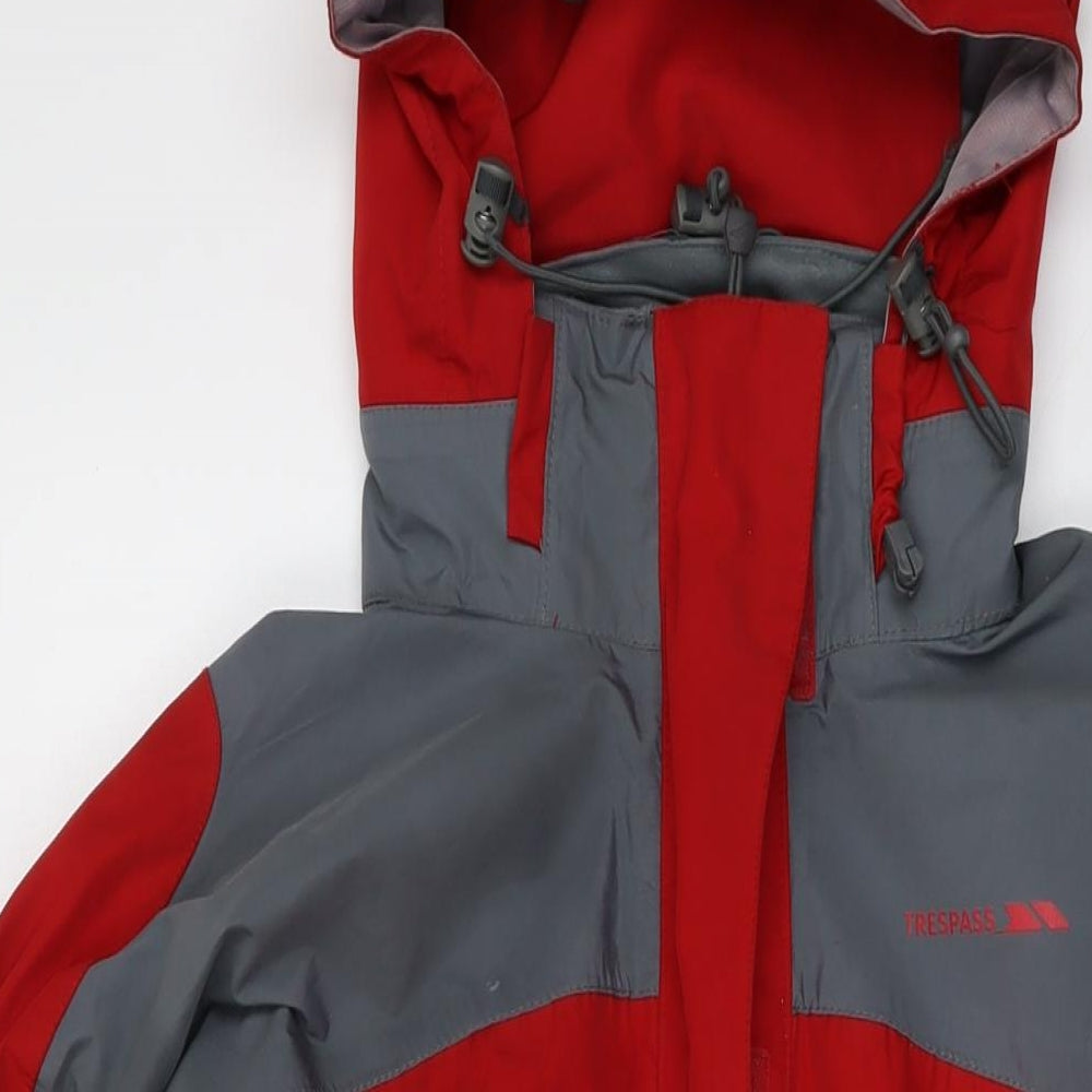 Trespass Mens Red Jacket Size M Zip