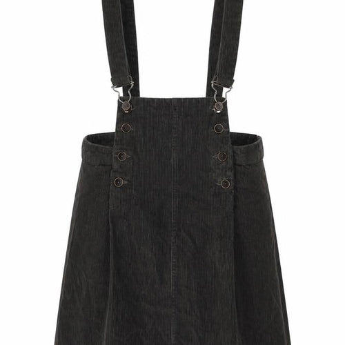 Attr Attivo Womens Green Cotton A-Line Skirt Size S Button