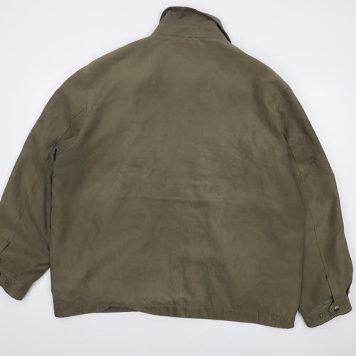 Bosideng Mens Brown Jacket Size 2XL Zip