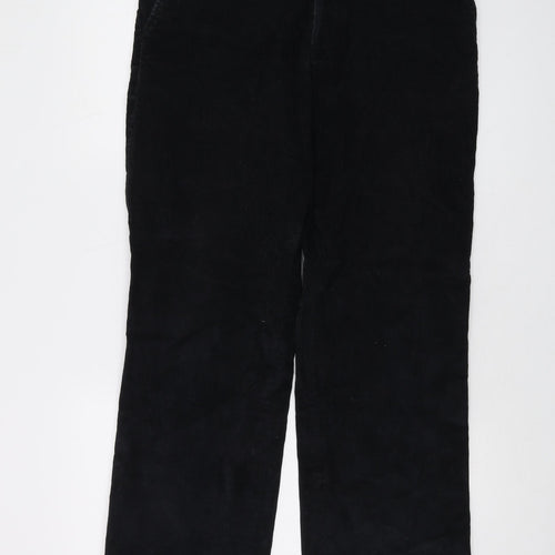 Farah Mens Blue Cotton Trousers Size 34 in L31 in Regular Button