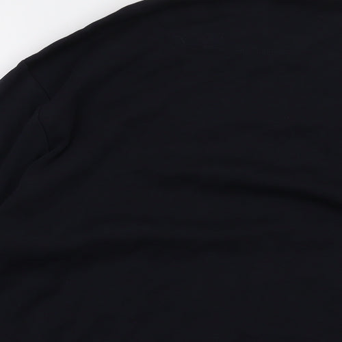 French Connection Mens Blue Cotton T-Shirt Size M Round Neck