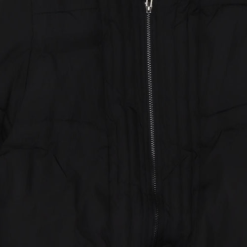 French Connection Womens Black Jacket Size XL Zip