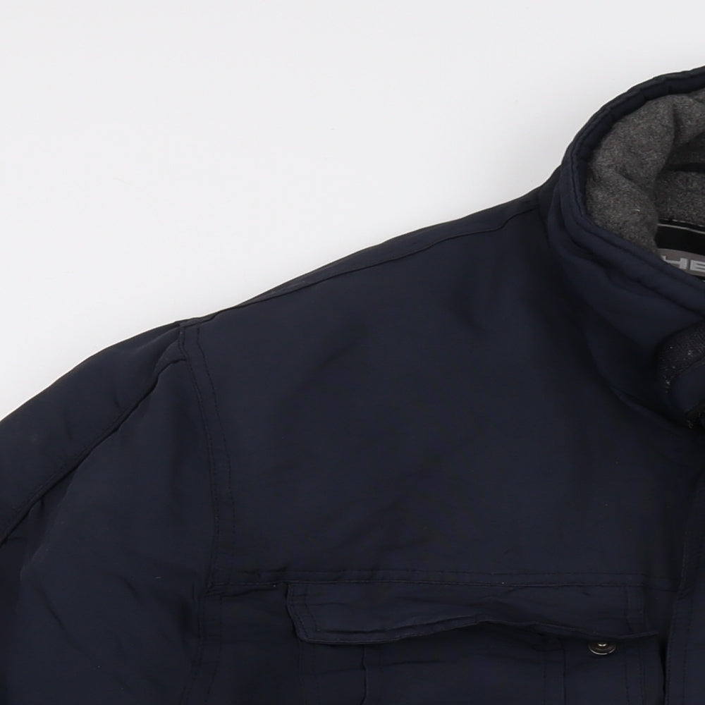 HEAD Mens Blue Jacket Size XL Zip